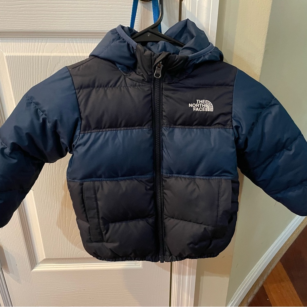 The North Face Navy Blue Puffer Jacket